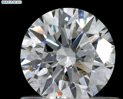 0.72 carat H-SI1 Excellent cut Natūralus Round Deimantas (1)