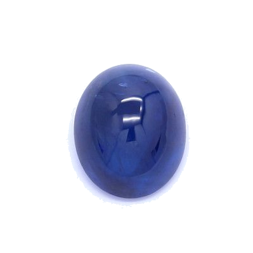 3.36 carat BLUE CABOCHON cut Oval Safyras (1)