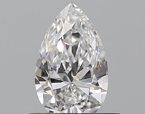0.4 carat D-VS1 Natūralus Pear Deimantas (1)