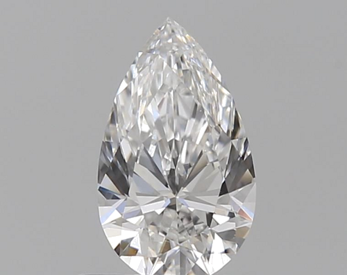 0.5 carat E-VVS2 Natūralus Pear Deimantas (1)
