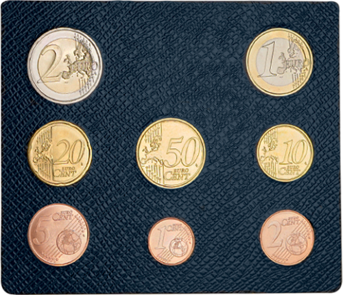 2022 Vatican BU Euro Coin Set (3)