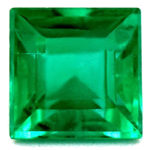 1.55 carat GREEN Square Smaragdas (1)