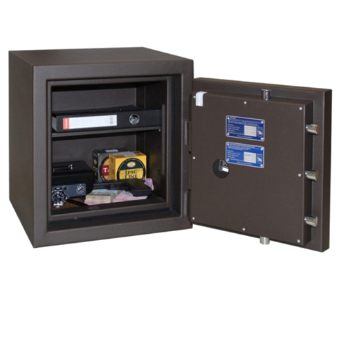 Fire and Burglar resistant safe CL III.50.C BROWN (3)