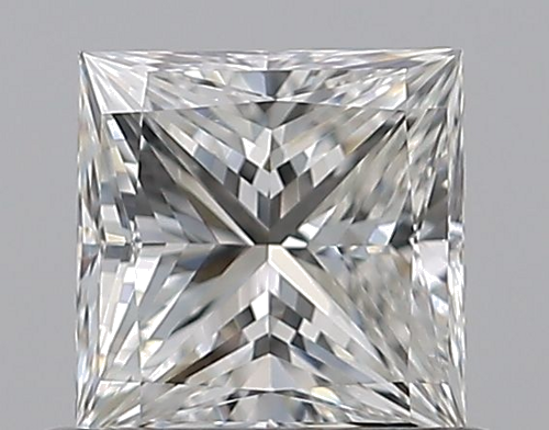 0.59 carat G-VS1 Natūralus Princess Deimantas (1)