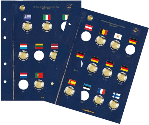 Įmautės euro rinkiniams ir 2 eur monetoms Vista (2)