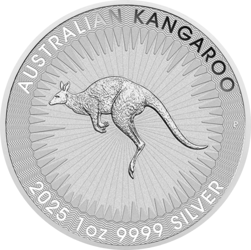 1 oz Ķengurs 2025 Austrālijas sudraba monēta .9999 (1)