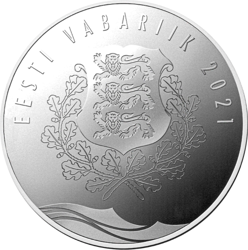 2021 Estonia Hanseatic Parnu 8 euro silver coin (2)