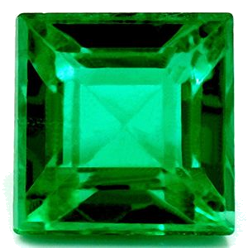 1.39 carat GREEN Square Smaragdas (1)