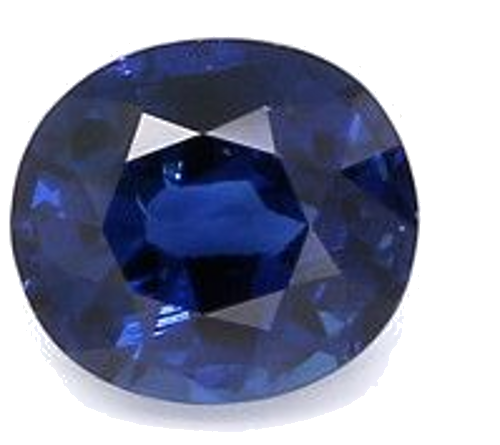 1.23 carat BLUE BRILLIANTSTEP cut Oval Safyras (1)