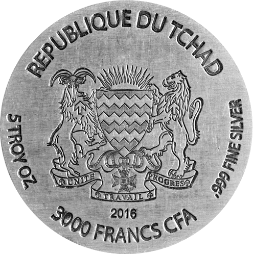 5 oz King Tut 2016 Chad silver coin (2)