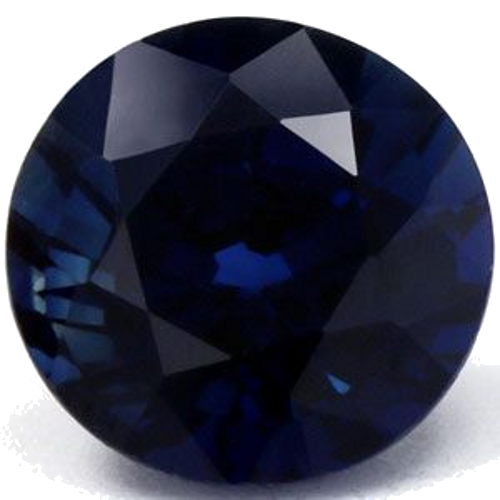 1.96 carat BLUE Round Safyras (1)