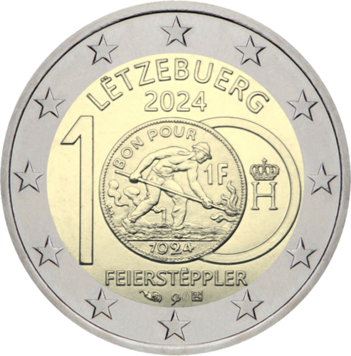 2024 Luxembourg Feierstëppler 2 euro coin (1)