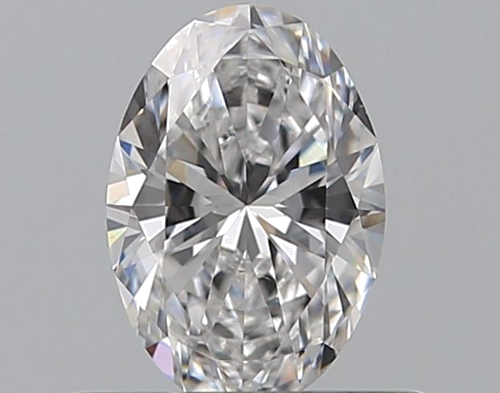 0.51 carat D-SI1 Natūralus Oval Deimantas (1)