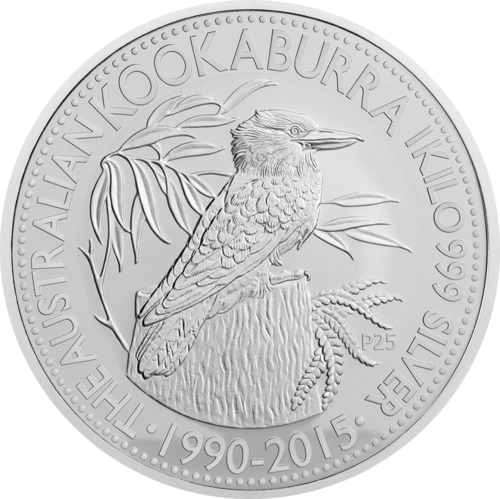 1 kg Kookaburra 2015 Australian Silver Coin (1)
