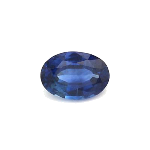 0.55 carat BLUE BRILLIANTSTEP cut Oval Safyras (1)
