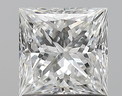 1.01 carat G-VVS2 Natūralus Princess Deimantas (1)