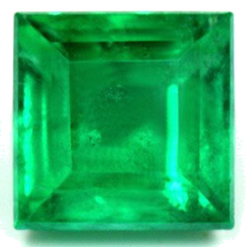 2.22 carat GREEN Square Smaragdas (1)