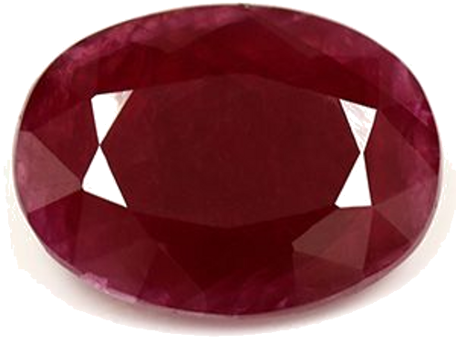2.94 carat RED Oval Rubinas (1)