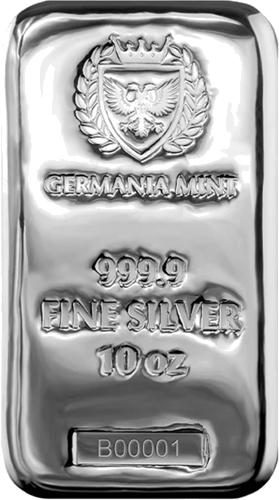 10 oz Sidabro luitas Germania Mint (2)