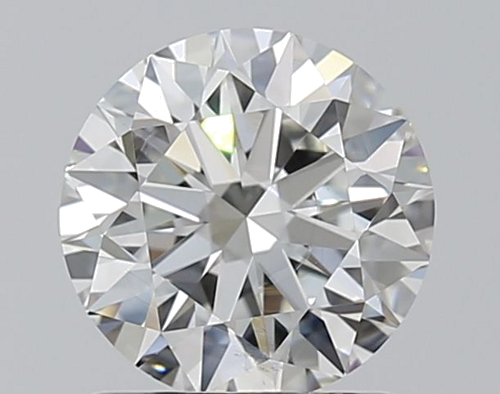 1.21 carat H-SI1 Excellent cut Natūralus Round Deimantas (1)
