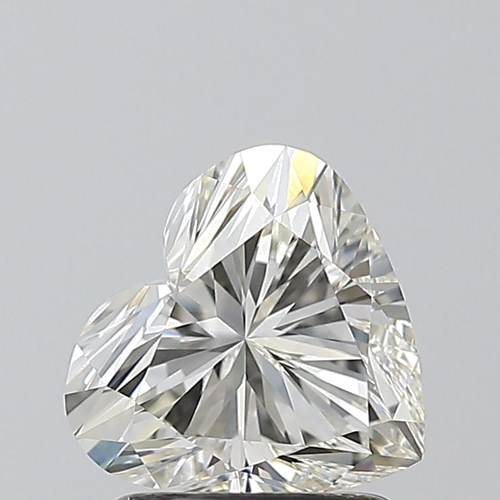 1.5 carat K-VS2 Natūralus Heart Deimantas (1)