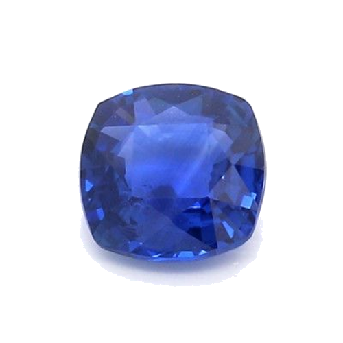 1.4 carat BLUE BRILLIANTSTEP cut Cushion Safyras (1)