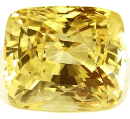 11.84 carat YELLOW Cushion Safyras (1)