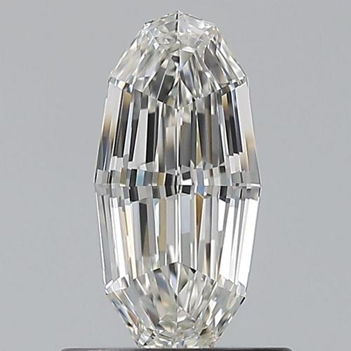 0.7 carat H-VVS2 Natūralus Oval Deimantas (1)