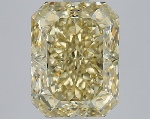 3.11 carat Fancy Yellow-SI1 Natūralus Radiant Deimantas (1)