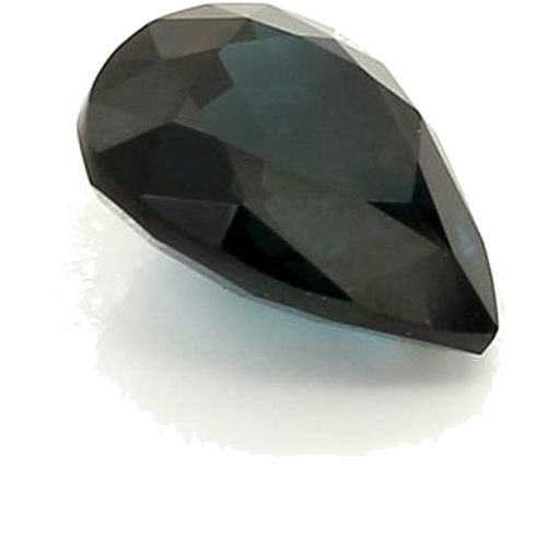 1.75 carat BLUE BRILLIANTSTEP cut Pear Safyras (1)