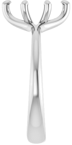 Sužadėtuvių Žiedas „Solitaire“ 585 Baltojo Aukso Marquise 10mm x 5mm (4)