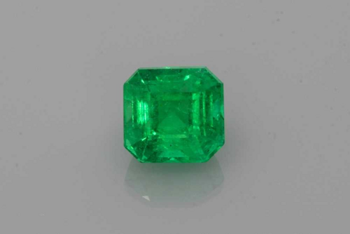 1.13 carat GREEN Asscher Smaragdas (1)