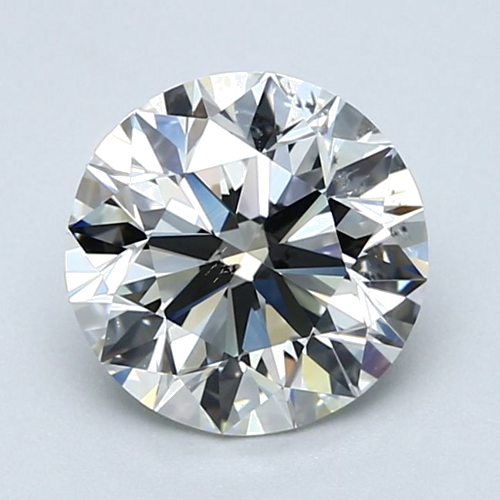 2.2 carat I-SI2 Excellent cut Natūralus Round Deimantas (1)