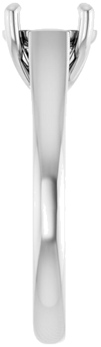 Sužadėtuvių Žiedas „Solitaire“ 950 Platinos Round 8mm (4)