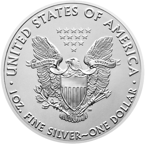 1 oz Американский орёл 2025 серебряная монета (2)
