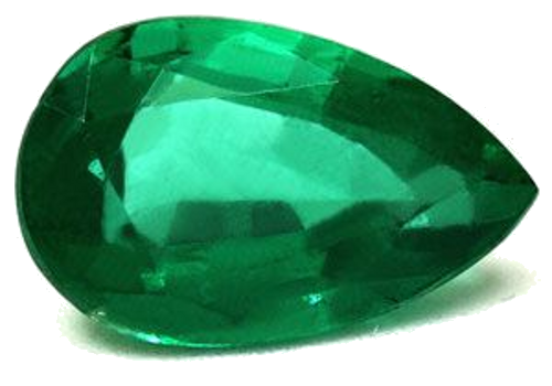 2.37 carat GREEN Pear Smaragdas (1)