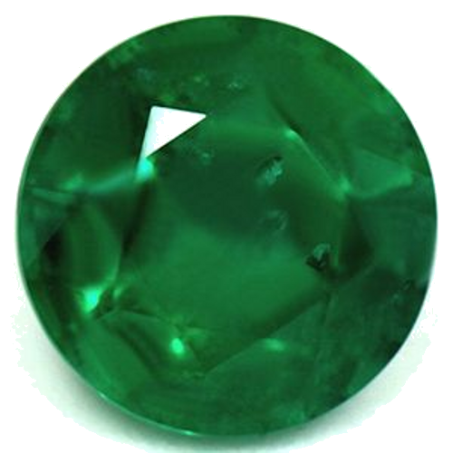 1.81 carat GREEN Round Smaragdas (1)