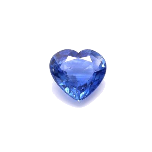 2.41 carat BLUE BRILLIANTSTEP cut Heart Safyras (1)