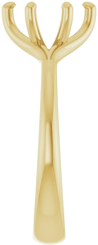 Sužadėtuvių Žiedas „Solitaire“ 750 Geltonojo Aukso Oval 8mm x 6mm (4)