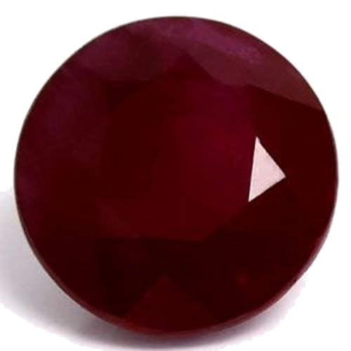 1.35 carat RED Round Rubinas (1)