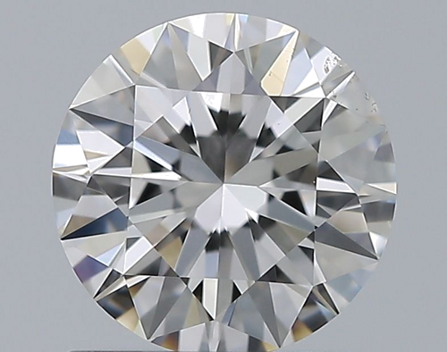 0.81 carat F-SI1 Excellent cut Natūralus Round Deimantas (1)