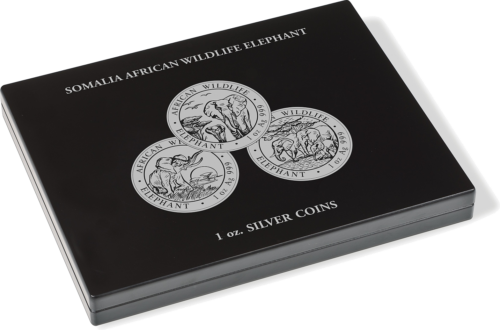 Box for Somalia Elephants 1 oz silver coins (2)