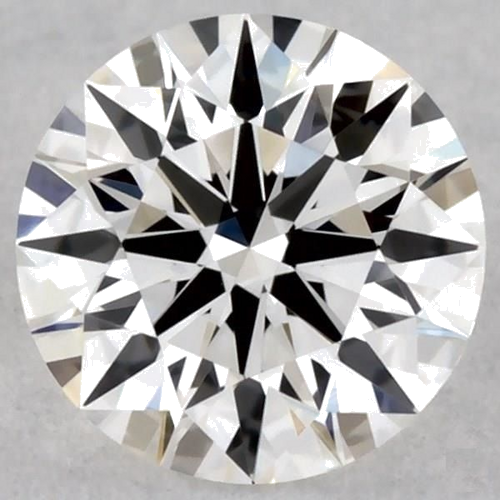 0.27 carat F-VVS1 Excellent cut Natūralus Round Deimantas (1)