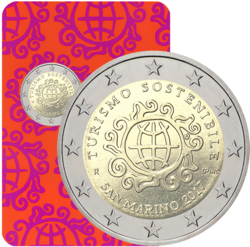 2017 San Marino Tourism 2 euro coin (1)