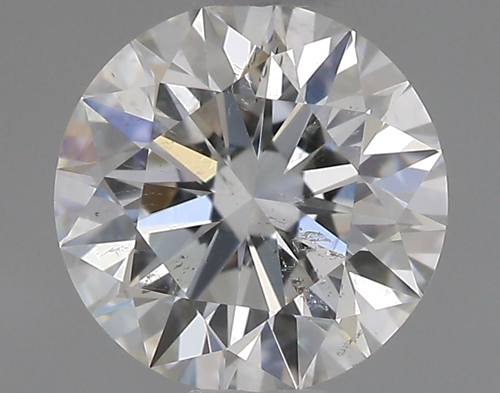 0.5 carat G-SI2 Excellent cut Natūralus Round Deimantas (1)