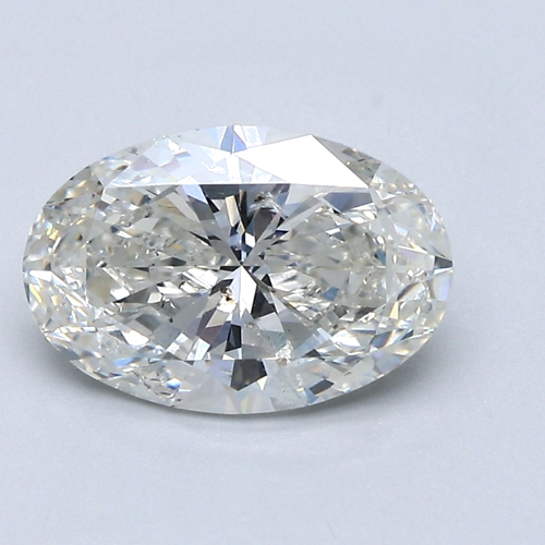 2.01 carat H-SI2 Natūralus Oval Deimantas (1)