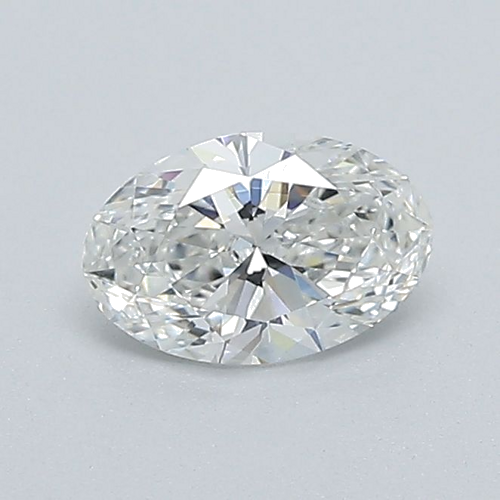 0.5 carat G-VS2 Natūralus Oval Deimantas (1)