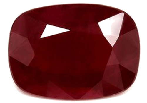 2.2 carat RED Cushion Rubinas (1)