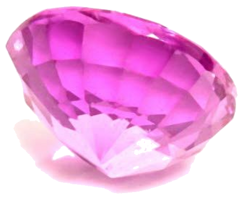 1.23 carat PINK Round Safyras (1)