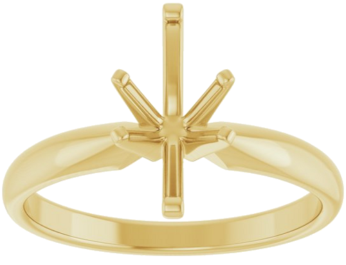 Sužadėtuvių Žiedas „Solitaire“ 585 Geltonojo Aukso Marquise 10.5mm x 5.5mm (3)